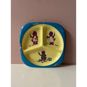Vintage 1992 Barney Kid’s Plate
